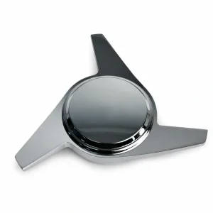 3-Bar Smooth Dome Chrome Wire Wheel Knock Off