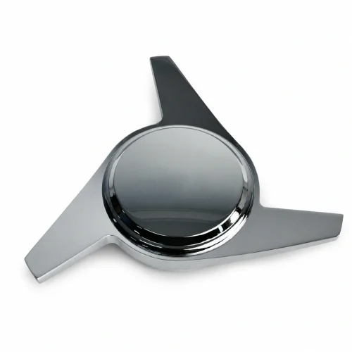3-Bar Smooth Dome Chrome Wire Wheel Knock Off