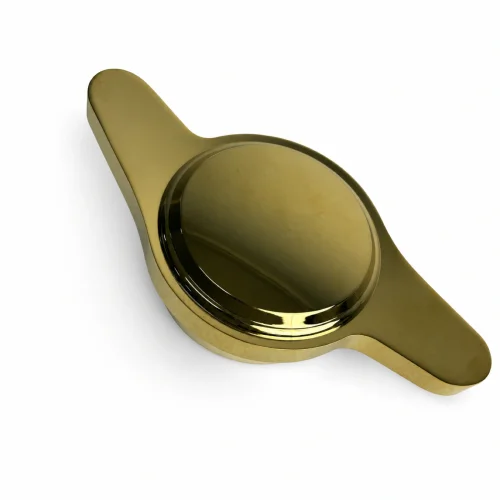 2-Bar Curved Dome Gold Wire Wheel Knock Off